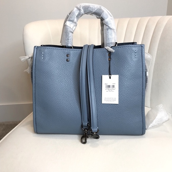 Coach Handbags - Coach Rogue 30 slate blue(firm on price)